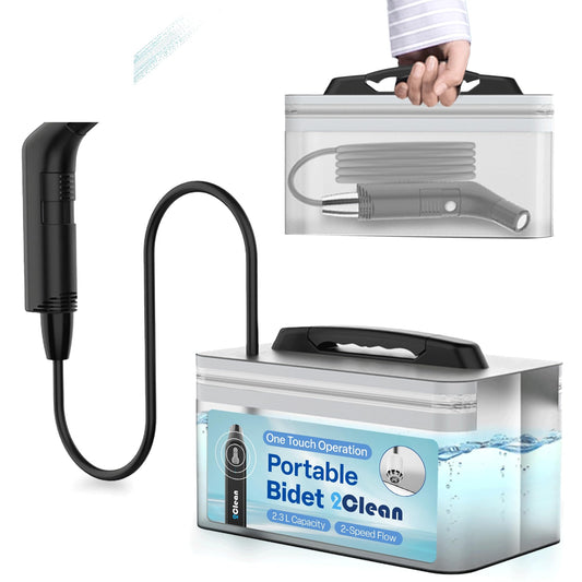 2Clean Portable Electric Bidet – USB Rechargeable Travel Sprayer
