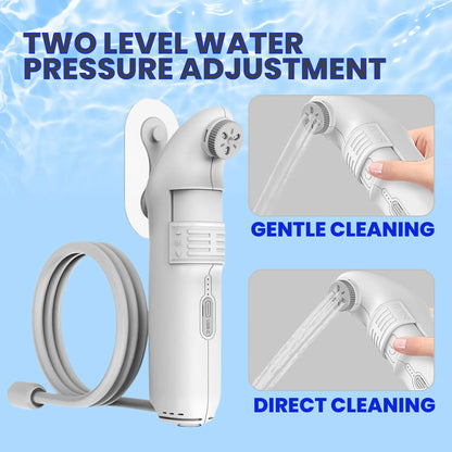 Two Level Water Pressure Adjustment - Gentle Cleaning and Direct Cleaning Modes